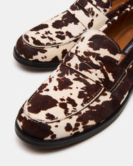 NATAN Cream Multi Slip-On Dress Men's Loafer | Steve Madden for Sale