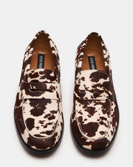 NATAN Cream Multi Slip-On Dress Men's Loafer | Steve Madden for Sale
