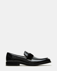 ESCADA Black/Black Slip-On Men's Dress Loafer | Steve Madden discount