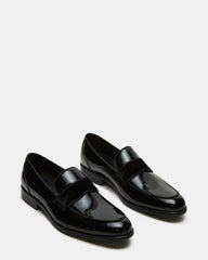 ESCADA Black/Black Slip-On Men's Dress Loafer | Steve Madden discount