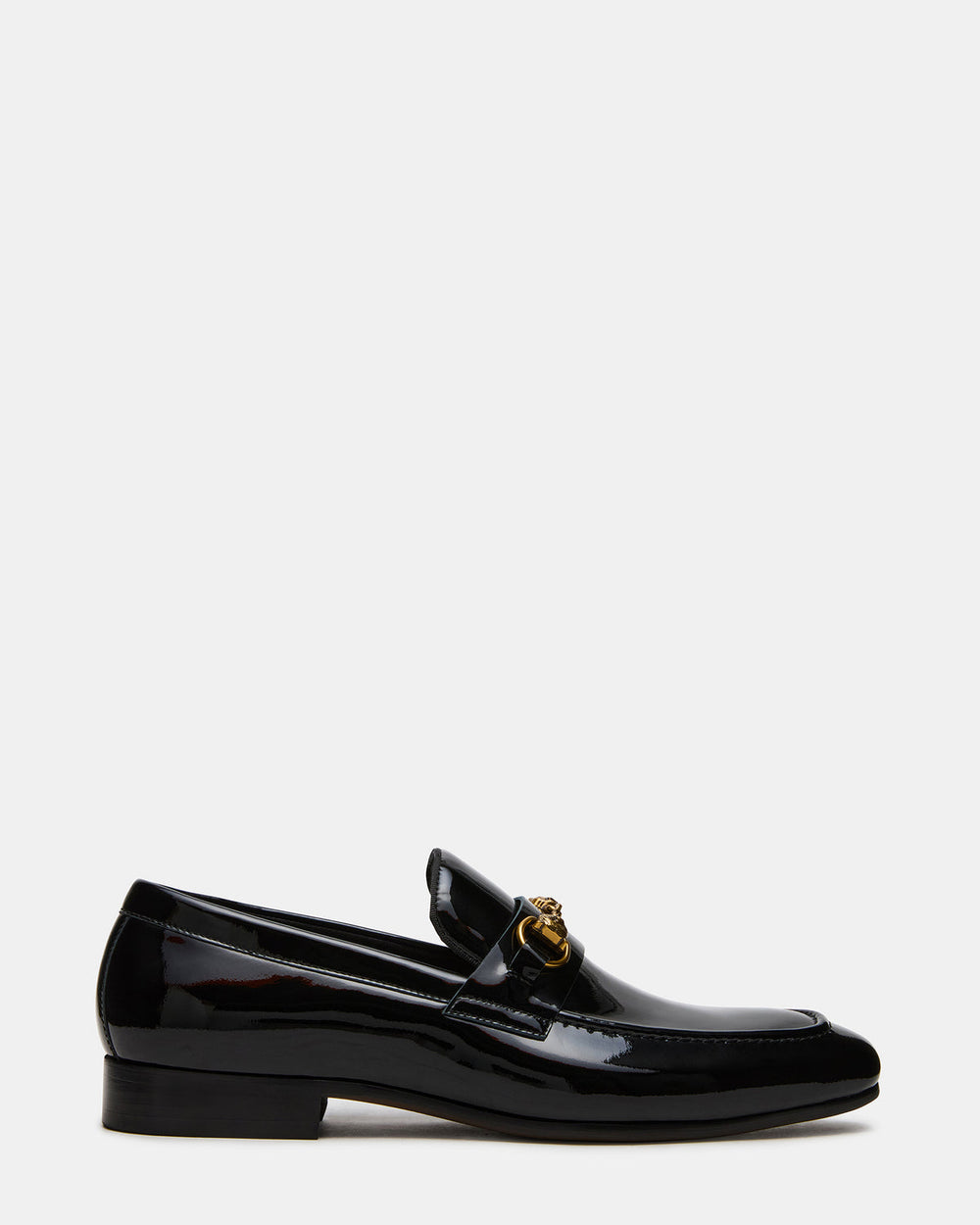 JAKIRO Black Patent Slip-On Dress Men's Loafer | Steve Madden on Sale
