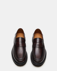 BRODIE Brown Slip-On Lug Men's Loafer | Steve Madden near me