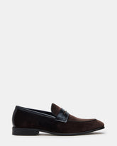 YARDLY Brown Velvet Slip-On Men's Dress Loafer | Steve Madden online