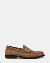 HUCKLE Taupe Suede Slip-On Men's Loafer | Steve Madden US
