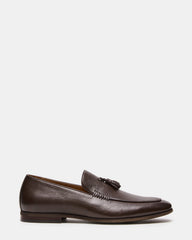ONDRE Brown Leather Tassel Slip-On Men's Loafer | Steve Madden near me