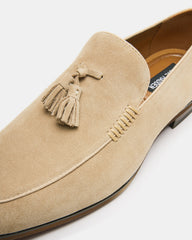 ONDRE Sand Suede Tassel Slip-On Men's Loafer | Steve Madden online
