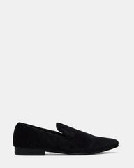 LAIGHT Black Velvet Men's Dress Shoes | Steve Madden US