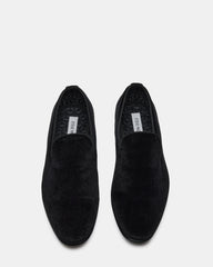 LAIGHT Black Velvet Men's Dress Shoes | Steve Madden US