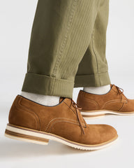 ALVAREZ Tan Nubuck Lace-Up Men's Dress Shoe | Steve Madden US