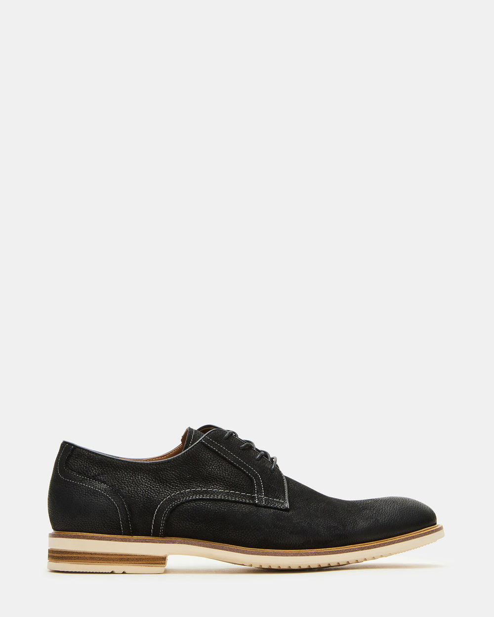 ALVAREZ Black Nubuck Lace-Up Men's Dress Shoe | Steve Madden outlet