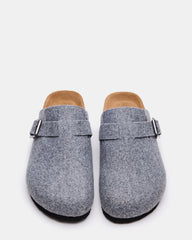 WILDERR Grey Flannel Slip-On Men's Casual Clog | Steve Madden outlet