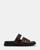 MAIVEN Brown Leather Men's Fisherman Sandal | Steve Madden near me