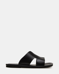 SPLASH Tan Leather Men's Flat Slip-On Sandal | Steve Madden for Sale