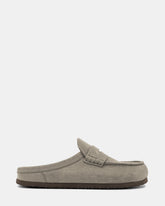WYATT Taupe Suede Slip-On Clog Men's Casual | Steve Madden outlet