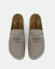 WYATT Taupe Suede Slip-On Clog Men's Casual | Steve Madden outlet