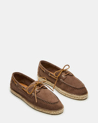 PANCHO Taupe Suede Slip-On Espadrille Boat Shoe Men's Casual | Steve Madden outlet