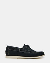 ZEPHYR Navy Slip-On Men's Boat Shoe Loafer | Steve Madden discount