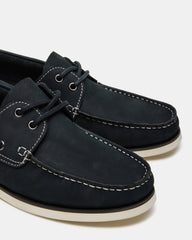 ZEPHYR Navy Slip-On Men's Boat Shoe Loafer | Steve Madden discount