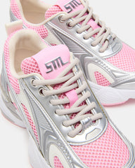Kids' SPEDSTR Pink Low-Top Lace-Up Girls' Sneaker | Steve Madden discount