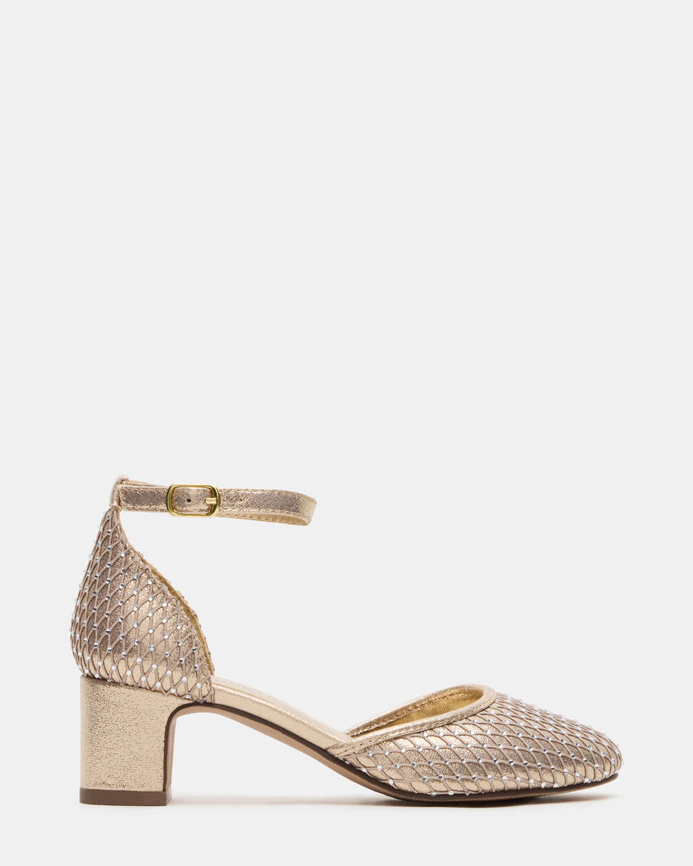 Kids' PRETTYY Gold Girls' Block Heel | Steve Madden discount