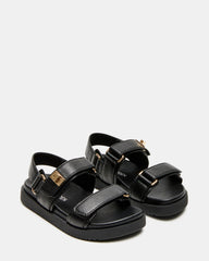 Toddlers' MONA Black Girls' Flatform Sandal | Steve Madden online