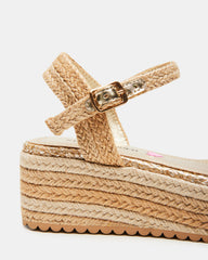 Kids' CLEO Natural Girls' Platform Wedge | Steve Madden on Sale