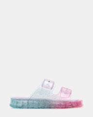 Kids' LOLLI Multi Girls' Flatform Slide Sandal | Steve Madden online
