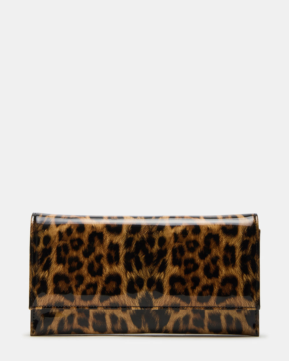 JULIANA Bag Leopard Patent Crossbody Clutch Handbag | Steve Madden for Sale