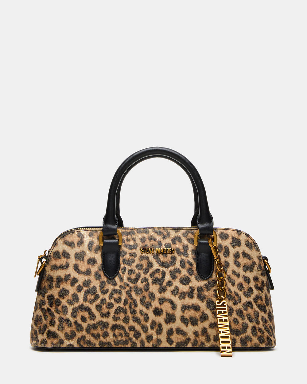 SMYTH Bag Leopard Crossbody Bag Charm Top Handle Handbag | Steve Madden online