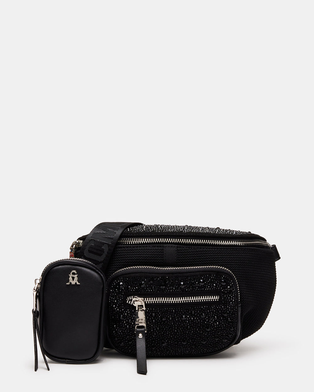 MAXIMA Bag Black Crossbody Bag | Women's Black Crossbody Bag | Steve Madden on Sale