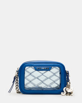 JELLY Bag Blue Clear Camera Crossbody Handbag | Steve Madden online