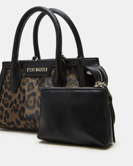 PEACHY Leopard Women's Mini Top-Handle Mesh Handbag | Steve Madden for Sale
