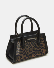 PEACHY Leopard Women's Mini Top-Handle Mesh Handbag | Steve Madden for Sale