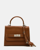 ELLOISE Bag Cognac Structured Mini Crossbody Handbag | Steve Madden US