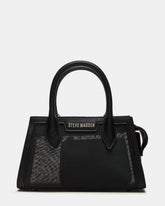 PEACHY Black Women's Mini Top-Handle Mesh Handbag | Steve Madden outlet