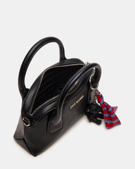 MELODIE Bag Black Dome Satchel Top-Handle Crossbody Handbag | Steve Madden Sale