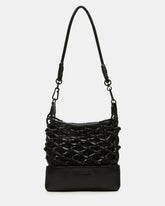 ARDA Black/Black Women's Crossbody Pouch Handbag | Steve Madden on Sale