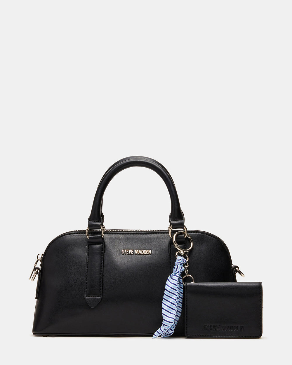 CALLY Bag Black Dome Satchel Top-Handle Crossbody Women's Handbag | Steve Madden near me