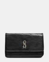 RELAX Bag Black Logo Chain Strap Crossbody Handbag | Steve Madden US