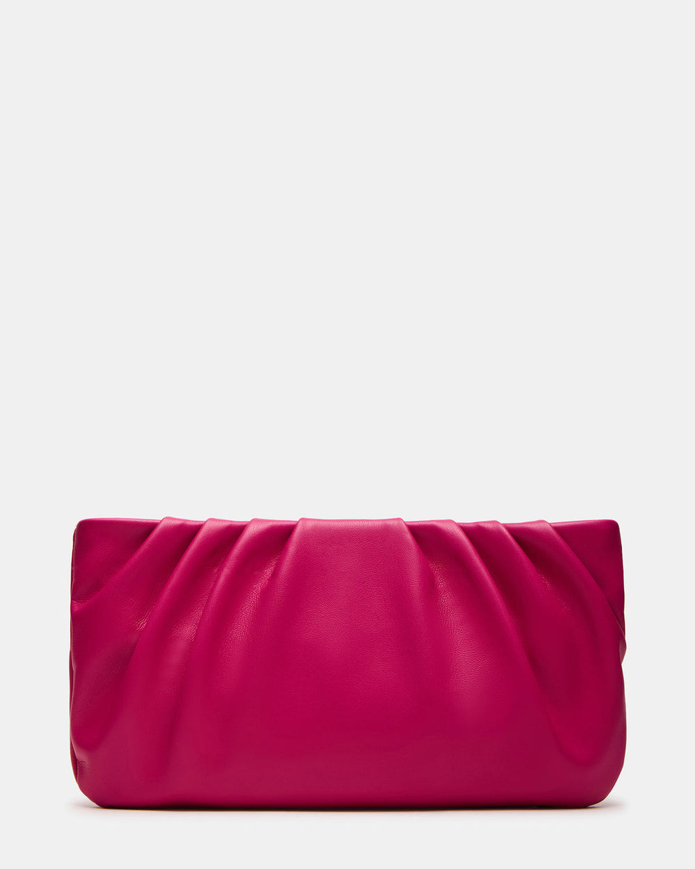 NIKA Fuchsia Women's Pleated Crossbody Clutch Handbag | Steve Madden for Sale