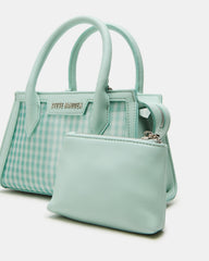 PEACHY Green Multi Women's Mini Top-Handle Mesh Handbag | Steve Madden on Sale
