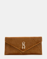 SMOOTH Bag Rust Fabric Envelope Logo Crossbody Clutch Handbag | Steve Madden near me