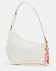 MUSEE Bag White Asymmetrical Shoulder Strap Handbag | Steve Madden US