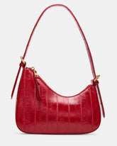 SMITH Bag Red Eel Asymmetric Shoulder Handbag | Steve Madden outlet
