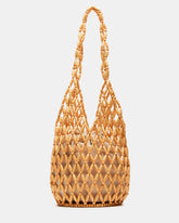 FIJI Natural Women's Beaded Shoulder Bag | Steve Madden Sale
