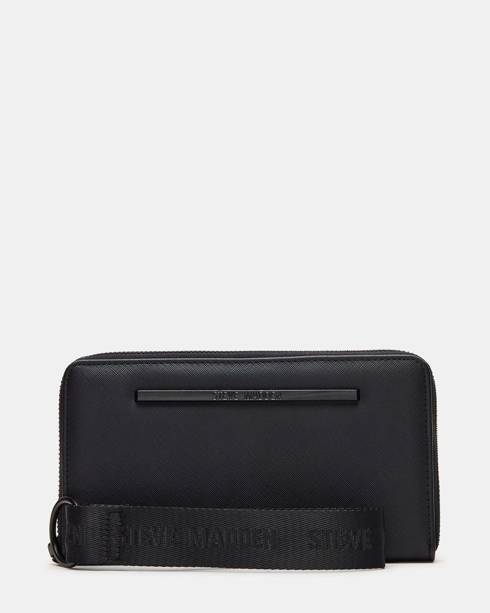 ZIP Wallet Black Zipper Cloure Wristlet Wallet | Steve Madden Sale