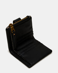 JEM STRAW Black Natural Bifold Wallet | Steve Madden near me