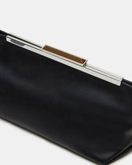 ANTONI Soft Oversized Clutch Bag Black | Women's Handbags | Steve Madden US