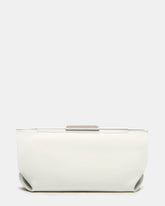 ANTONI Soft Oversized Clutch Bag Off-White | Women's Handbags | Steve Madden outlet