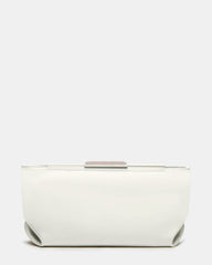 ANTONI Soft Oversized Clutch Bag Off-White | Women's Handbags | Steve Madden outlet